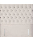 Winged Chesterfield Floorstanding Headboard