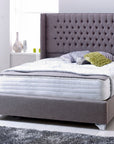 Colorado Silver Chenille Winged Bed