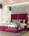 Sandy Winged Divan Ottoman Storage Bed