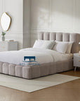 Cheshire Boucle Optional Ottoman Storage Bed