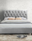 Chesterfield Nina Sleigh Bed Frame - Bed Universe
